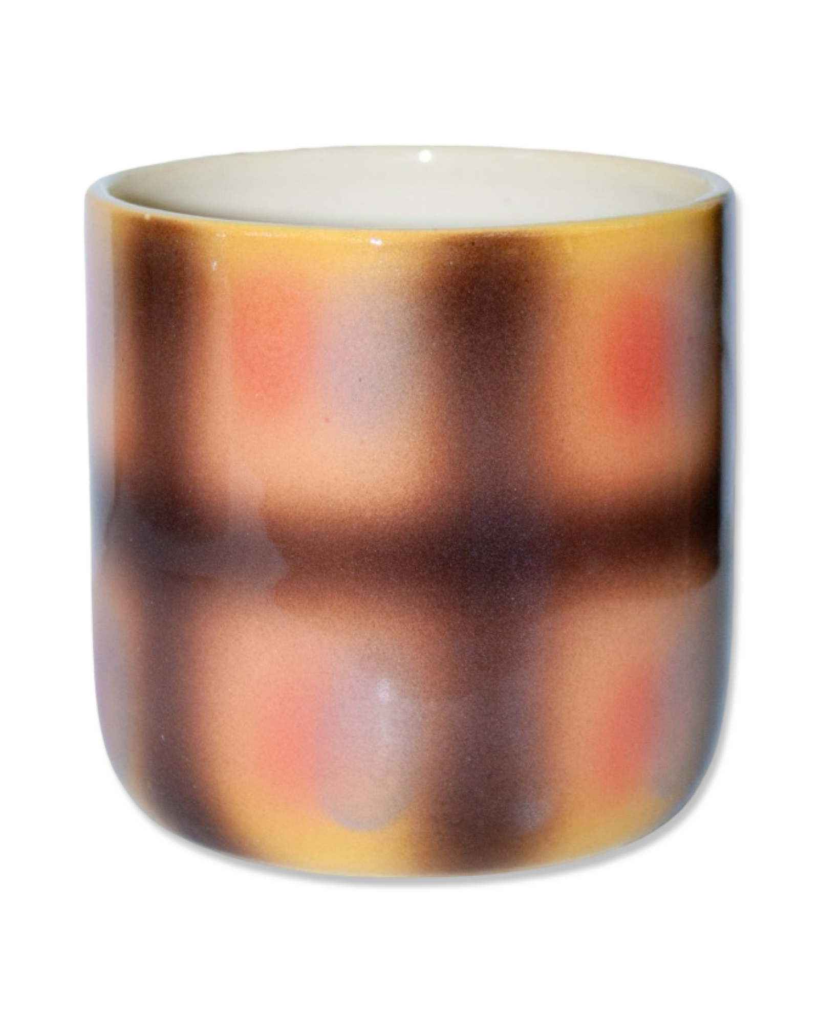 Plaid Wine/Cappuccino Cup