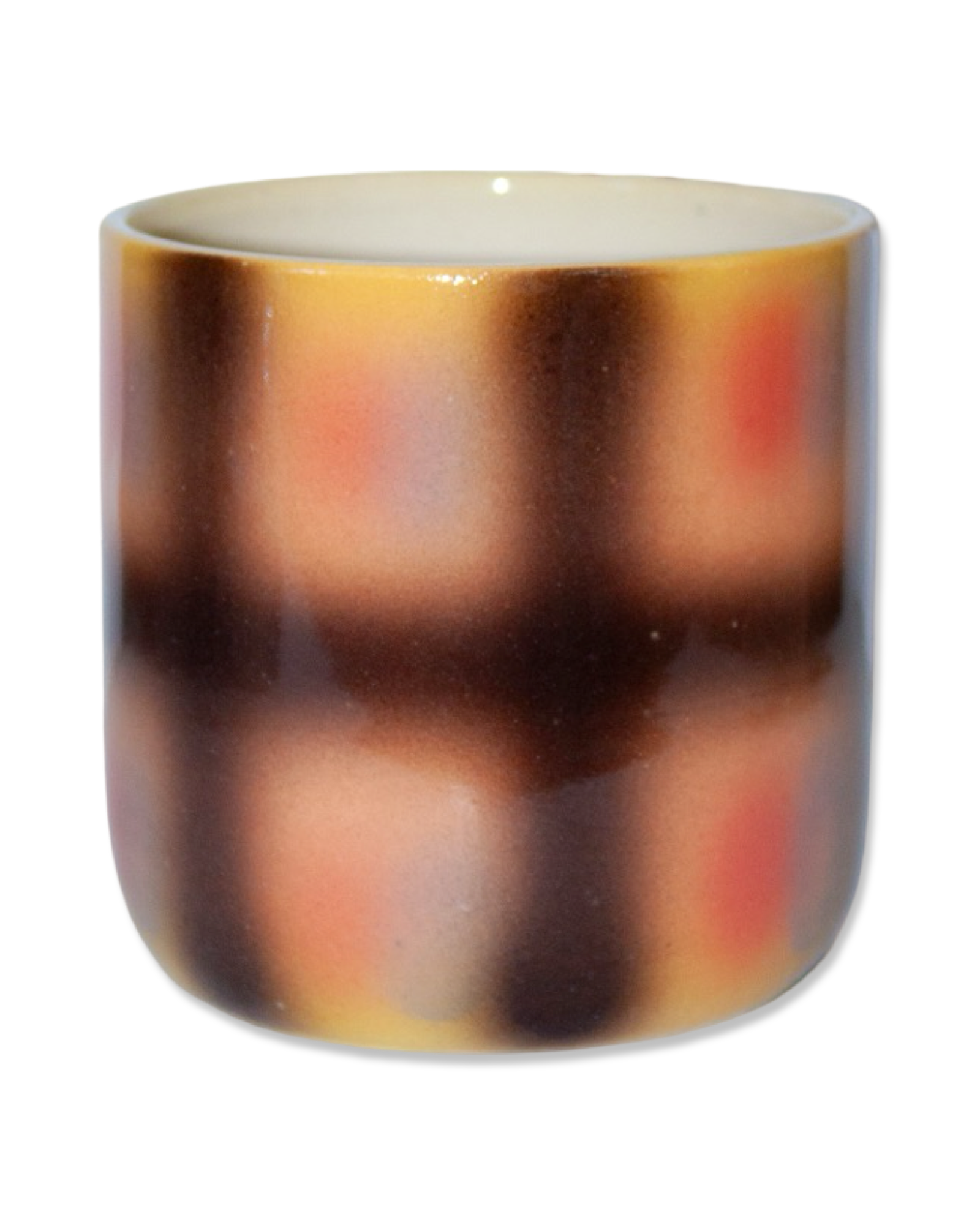 Plaid Wine/Cappuccino Cup