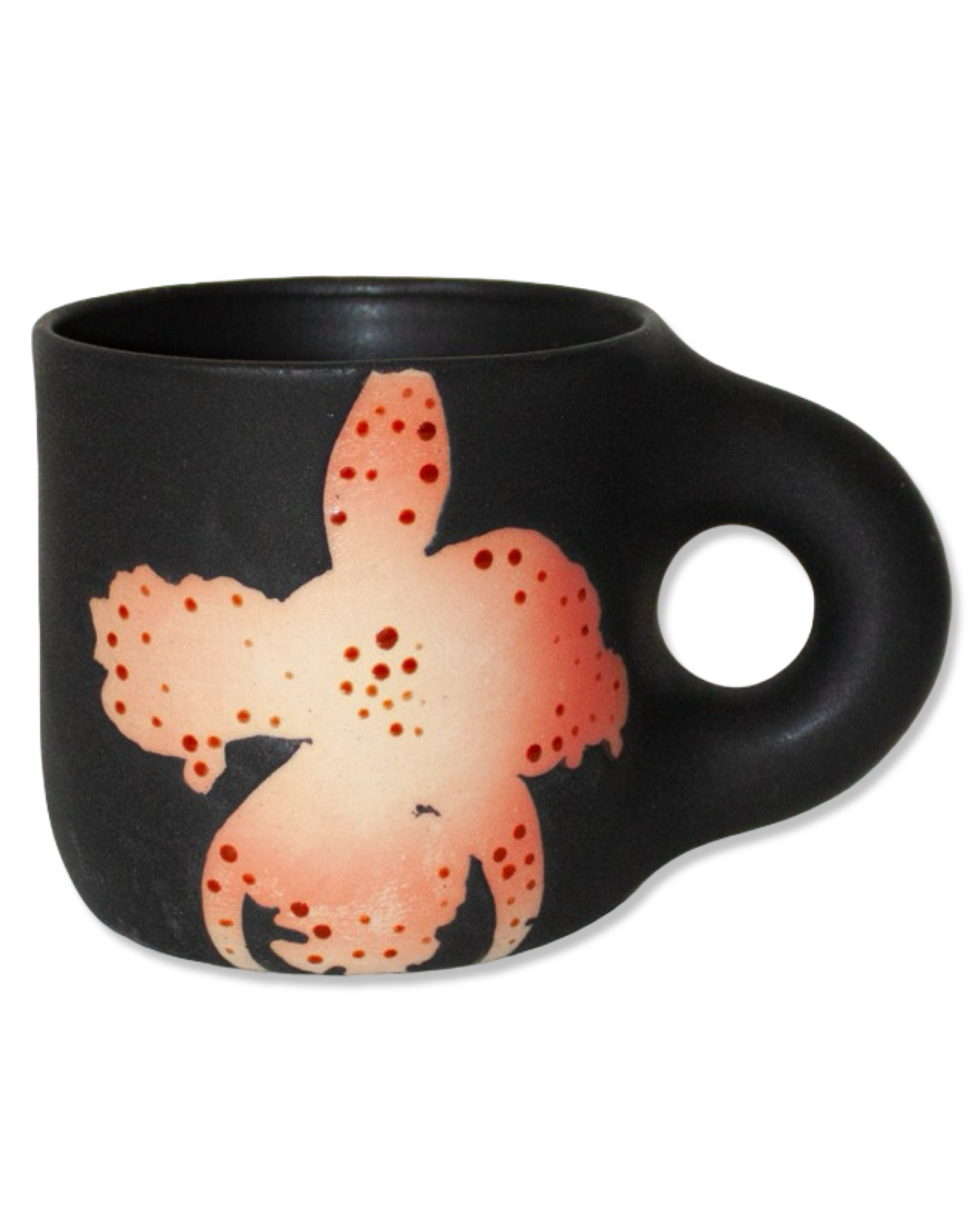 Orchid Mug in Coral