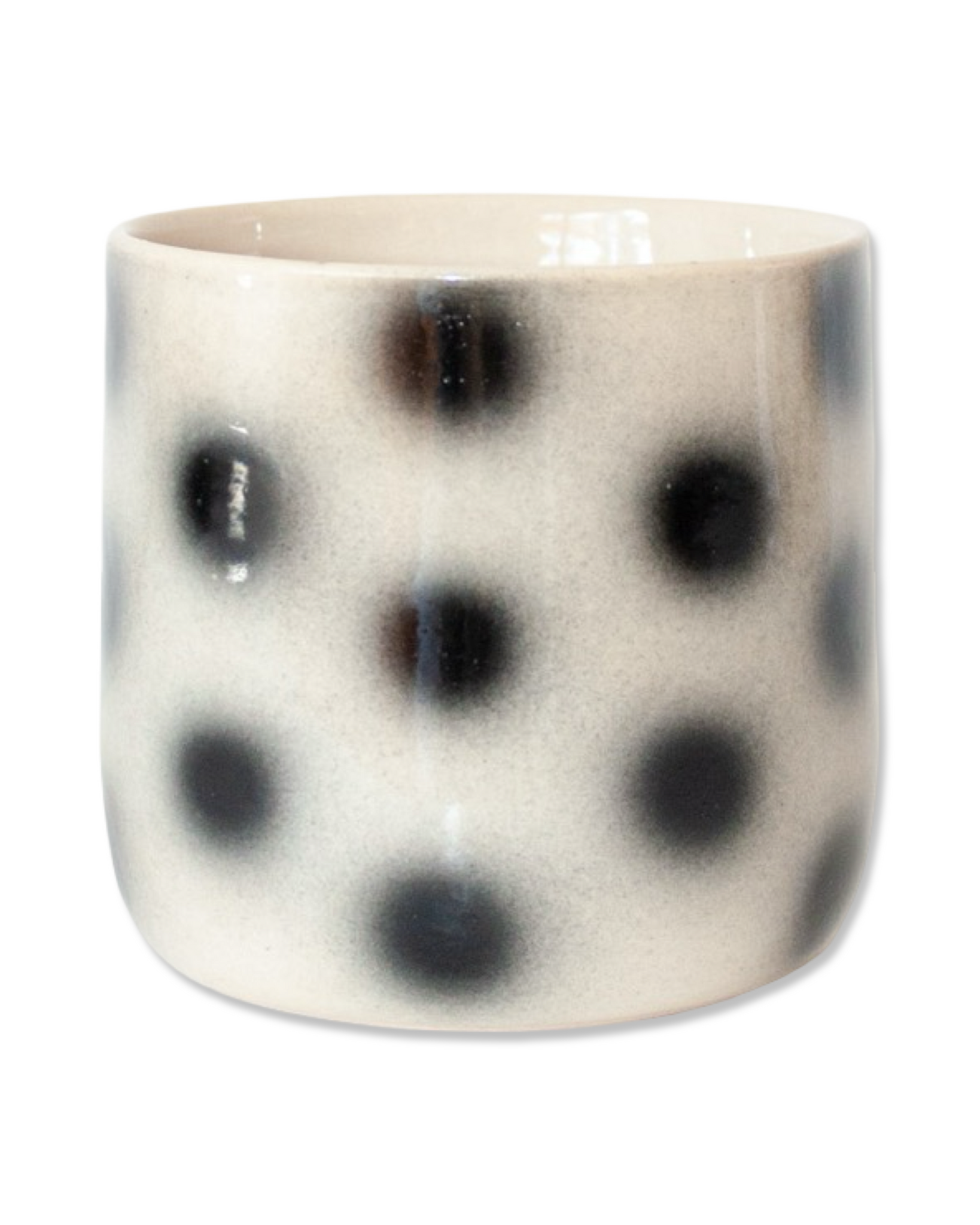 Black Polka Dot Mug