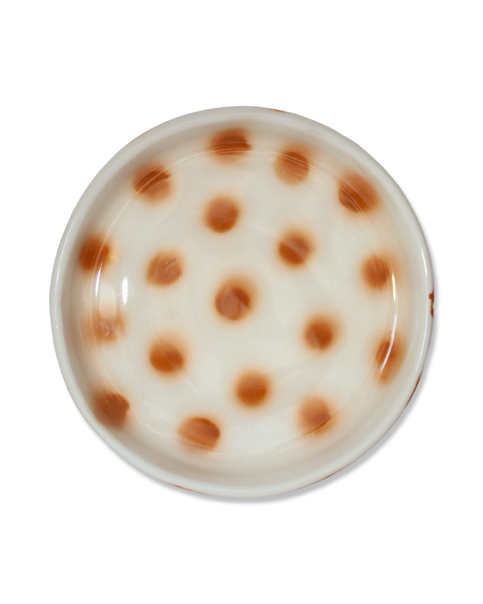 Brown Polka Blate