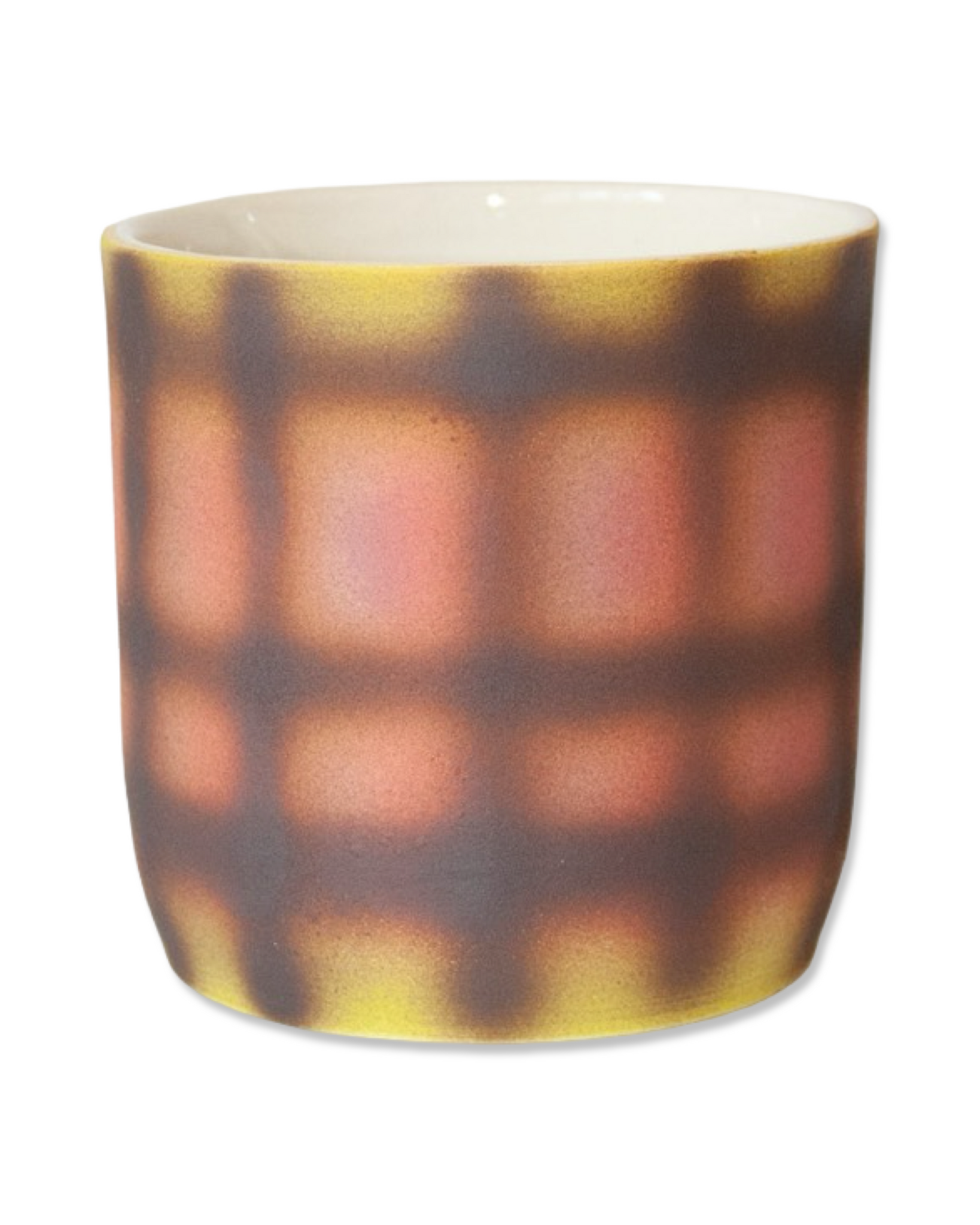 Plaid Wine/Cappuccino Cup