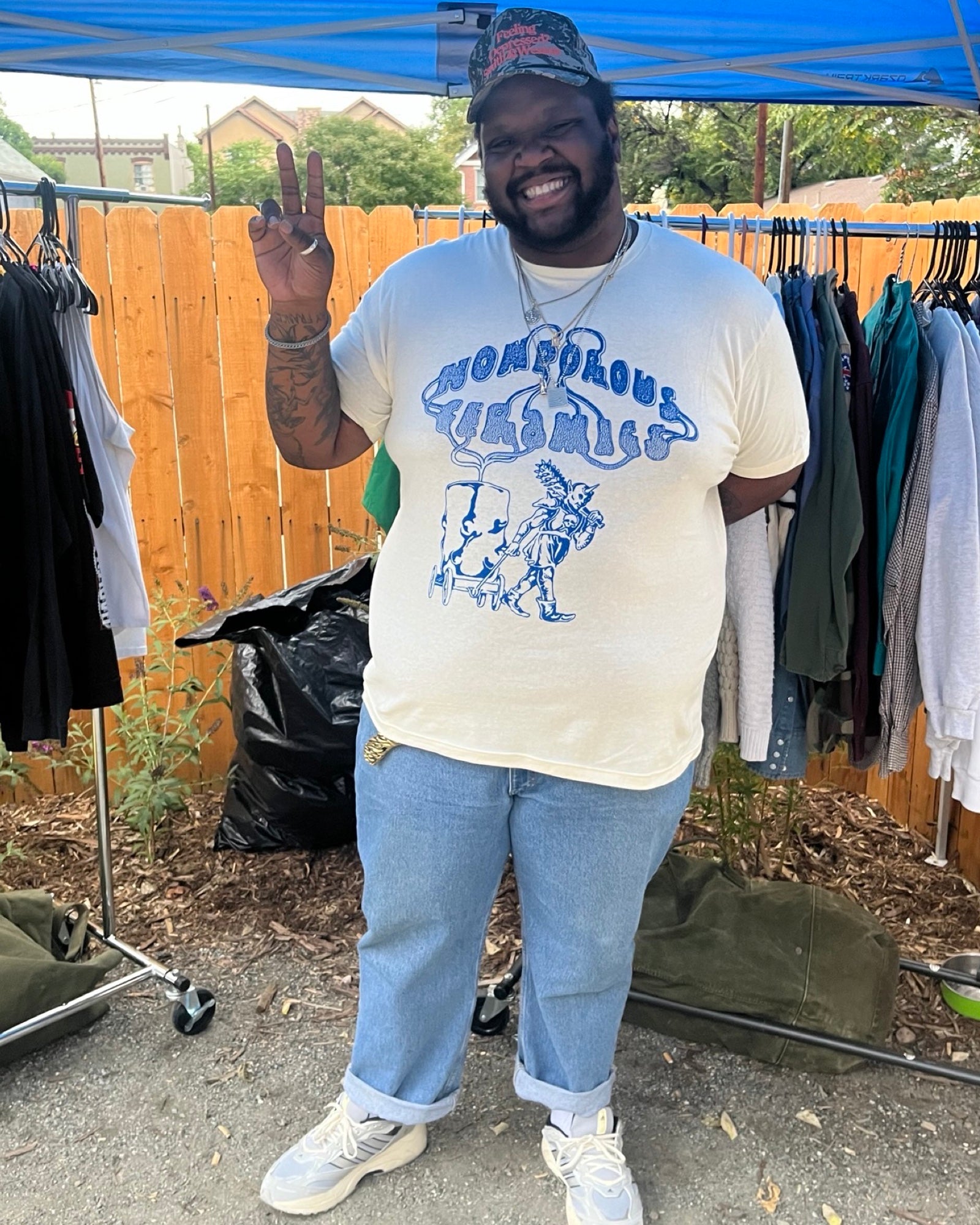 Goblin T-shirt in Cobalt